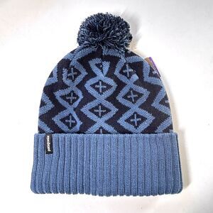 Patagonia Powder Town Beanie  Hat/Unisex  Wavy Blue  NWT